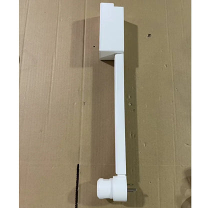 Adjustable 180° Rotating Electrical Outlet Extender - White Power Socket Expander for Nightstands